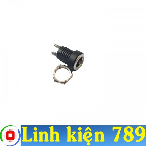  Jack DC cái 5.5x2.1mm cái tròn thu gọn